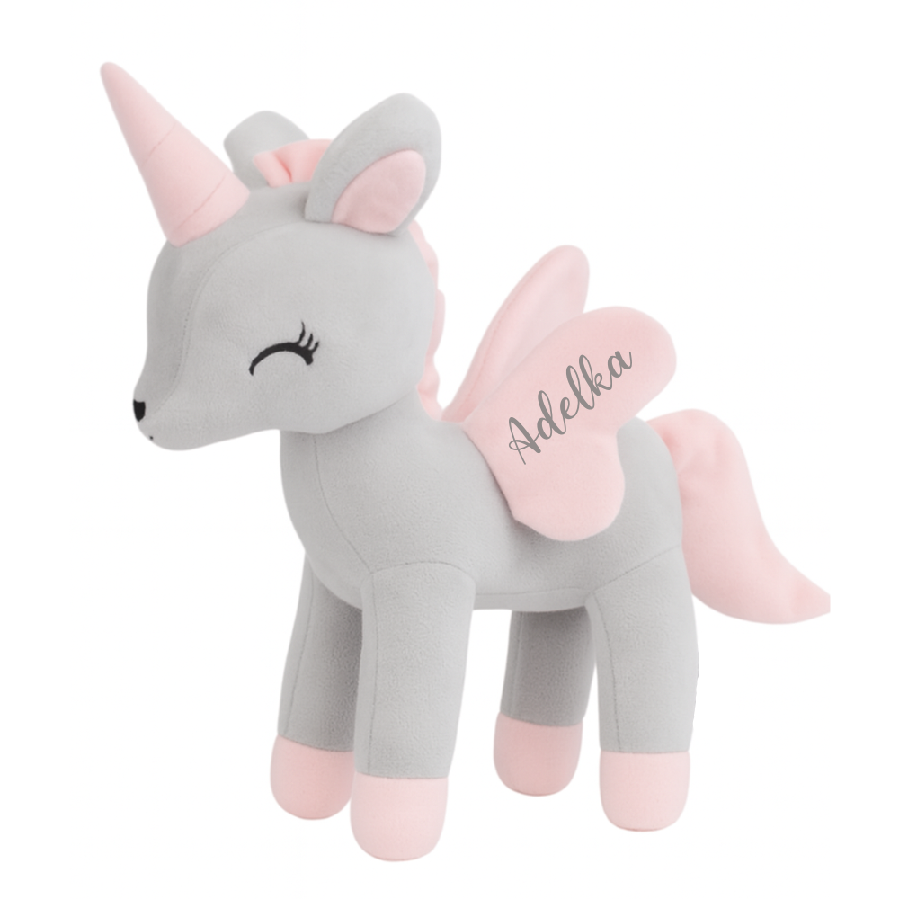 MELOOTKA Jednorožec – ŠEDO/RŮŽOVÝ