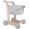 KINDSGUT Dřevěný nákupní vozík šedá