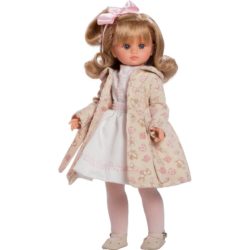 Berbesa Luxusní dětská panenka Flora 42cm