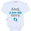 NEW BABY - Body s potiskem Ahoj, já jsem tady nový.