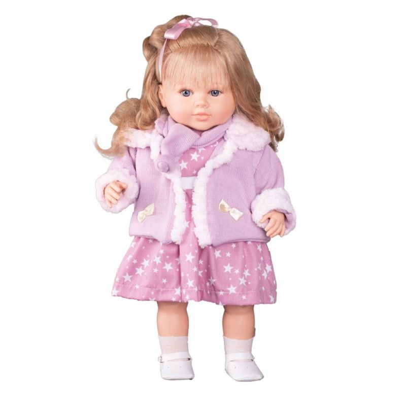 Berbesa - Luxusní mluvící dětská panenka Kristýna 52cm