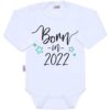 NEW BABY - Body s potiskem Born in 2022