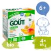 GOOD GOUT BIO Kokosový dezert s exotickým ovocem (4x85 g)