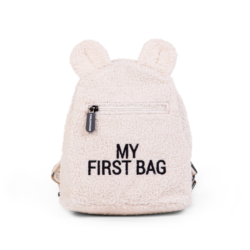 CHILDHOME Batoh - MY FIRST BAG Teddy Off white