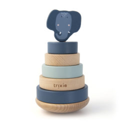TRIXIE Dřevěná stohovací hračka - Mrs. Elephant