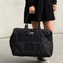 CHILDHOME Přebalovací taška - Mommy Bag Puffered Black