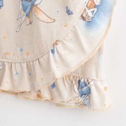 NEW BABY Kojenecké bavlněné šatičky s čelenkou - Víla