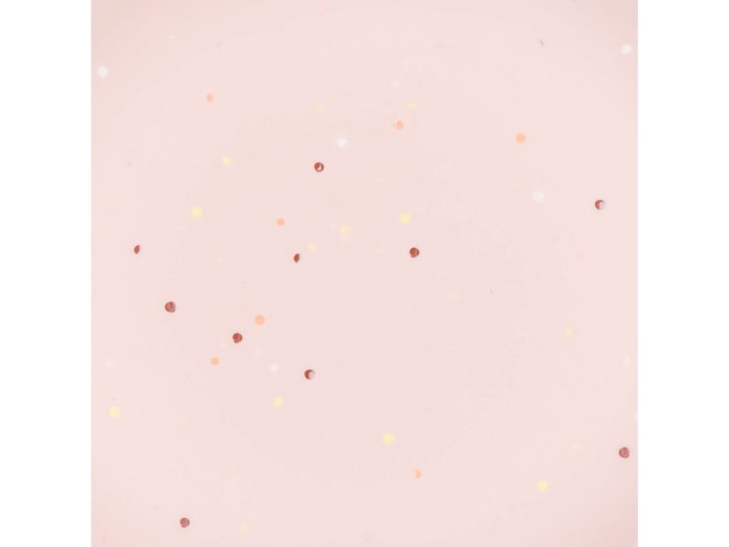 DONE BY DEER Silikonová jídelní souprava Confetti - růžová