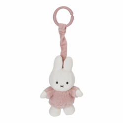 LITTLE DUTCH Závěsný králíček Miffy Fluffy - Pink