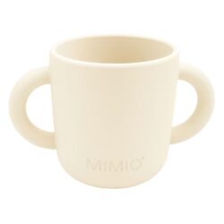 MIMIO Silikonový učící hrneček - IVORY