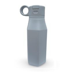 MIMIO Silikonová láhev na pití - LIGHT GREY