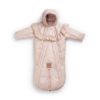 ELODIE DETAILS Baby overal - Powder Pink 0 - 6 měs.