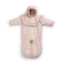 ELODIE DETAILS Baby overal - Powder Pink 0 - 6 měs.