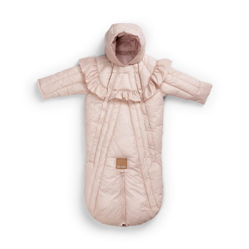 ELODIE DETAILS Baby overal - Powder Pink 0 - 6 měs.