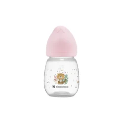 KIKKABOO Kojenecká láhev 180ml 3m+ Savanna Pink