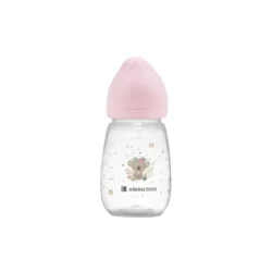 KIKKABOO Kojenecká láhev 260ml 3m+ Savanna Pink