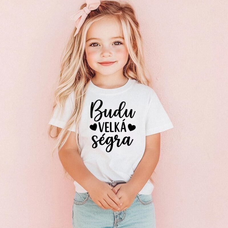 MIMIO Nažehlovací nápis - Budu VELKÁ ségra