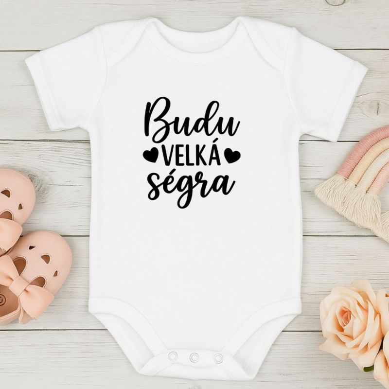 MIMIO Dětské body - Budu VELKÁ ségra
