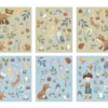 LITTLE DUTCH Sada se samolepkami - Forest friends