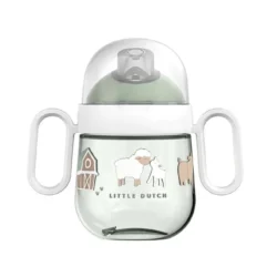 LITTLE DUTCH Hrnek s pítkem 200ml - Farma