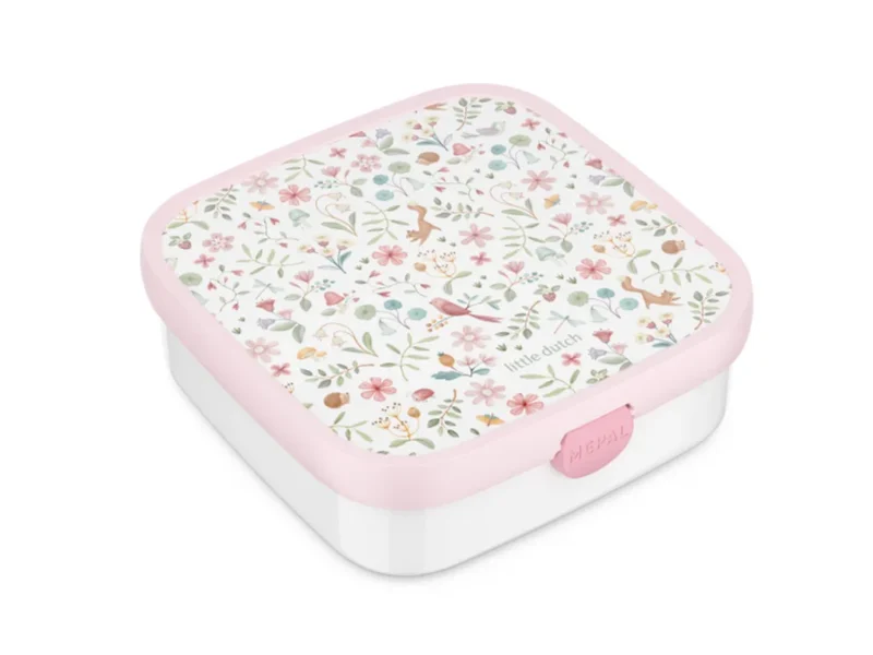 LITTLE DUTCH - Svačinový box+vidlička velký - Fairy wonders