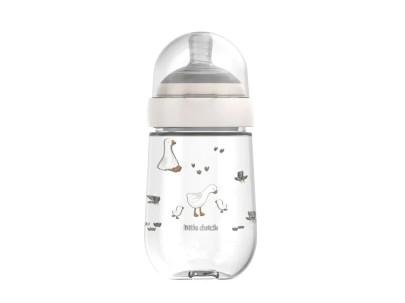 LITTLE DUTCH Kojenecká láhev 240 ml - Husa
