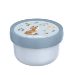 LITTLE DUTCH Box na ovoce s vidličkou - Forest friends