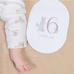 LITTLE DUTCH Karty s věkem Baby bunny