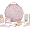 LITTLE DUTCH Kosmetická taštička s příslušenstvím Pink