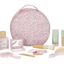 LITTLE DUTCH Kosmetická taštička s příslušenstvím Pink