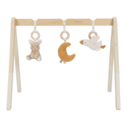LITTLE DUTCH Dřevěná hrazdička Newborn naturals