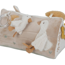 LITTLE DUTCH Polštářek trojhranný s aktivitami Newborn naturals