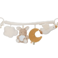 LITTLE DUTCH Řetěz na kočárek Newborn naturals