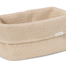 Little Dutch Košík pletený velký Pure Soft Beige