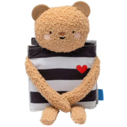 TAF TOYS Medvídek plyšový s knížkou Snuggle Bear