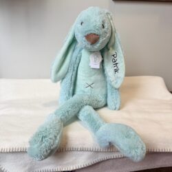 PATRIK - HAPPY HORSE Králíček Richie tyrkysový 58cm