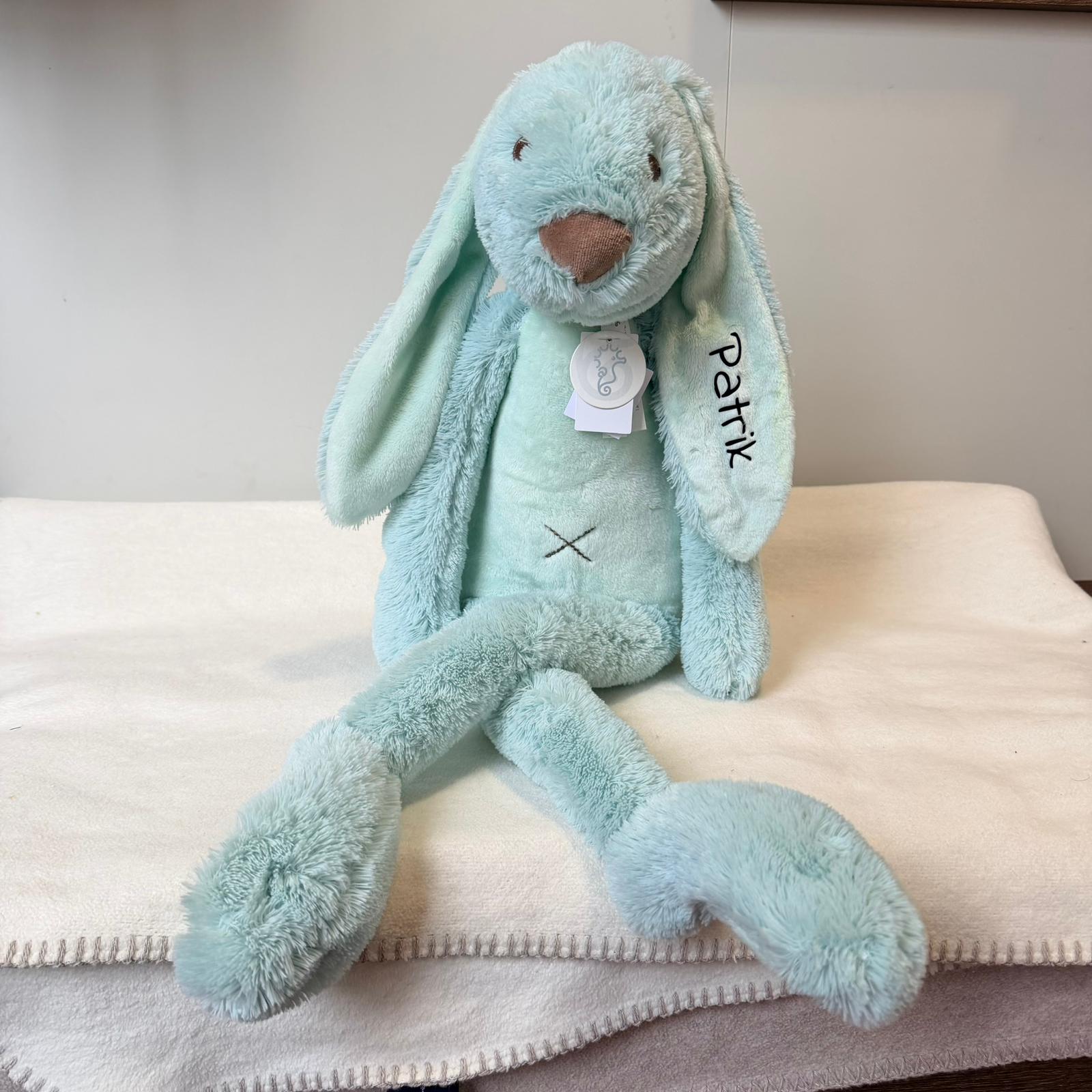 PATRIK - HAPPY HORSE Králíček Richie tyrkysový 58cm