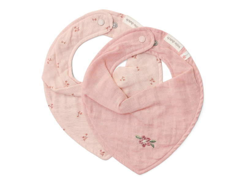 LITTLE DUTCH Bryndáček bandana 2ks - Pure blossom