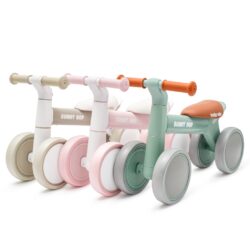 BABY MIX Odrážedlo Bunny Hop Ultralight - Růžové