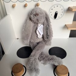 MAXMILIÁN - HAPPY HORSE Králíček Richie šedý 28cm | POTIŠTĚNO – IHNED K ODESLÁNÍ