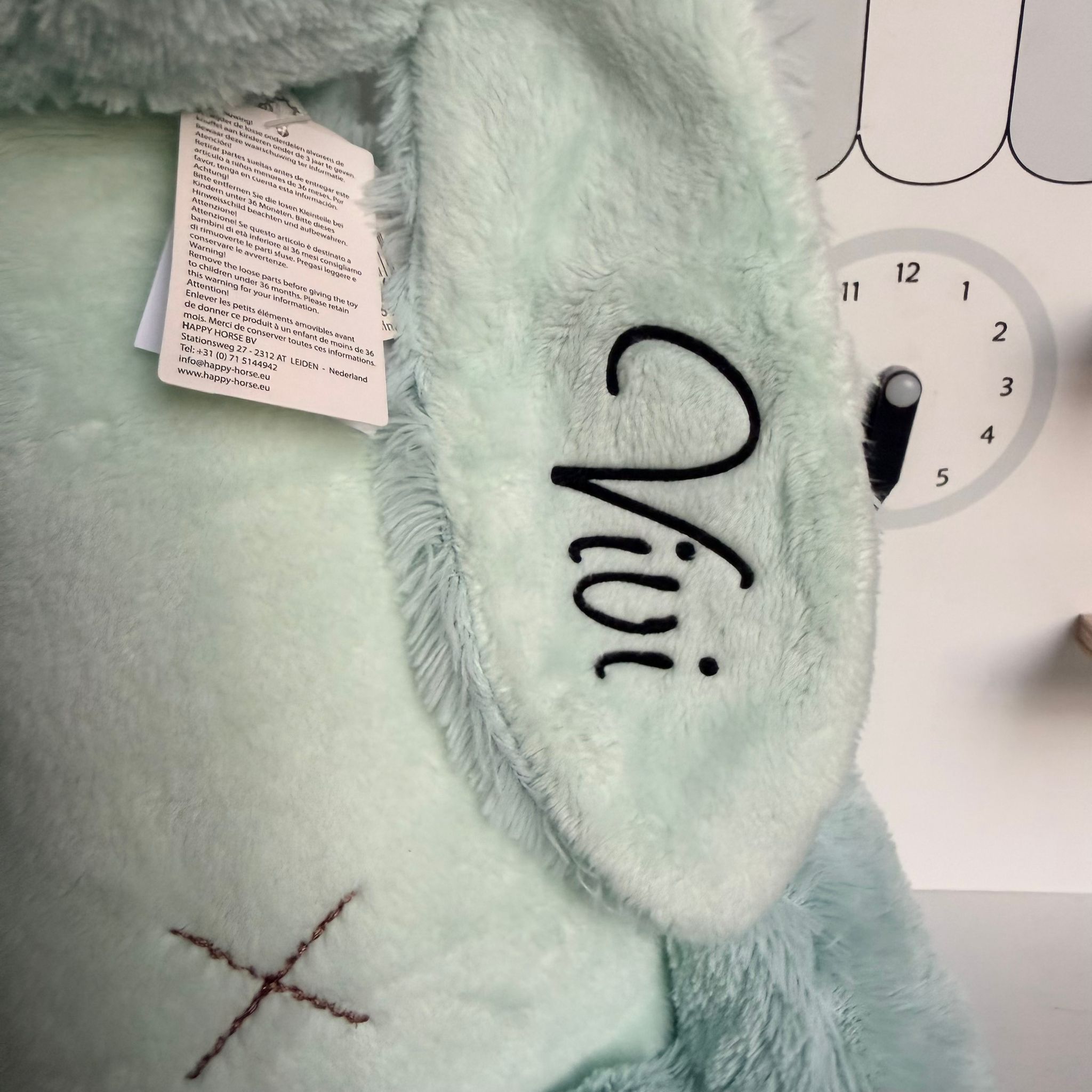 VIVI - HAPPY HORSE Králíček Richie Tyrkys 58 cm