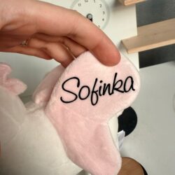 SOFINKA - MELOOTKA Jednorožec bílo/růžový M