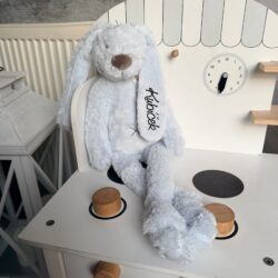 KUBÍČEK - HAPPY HORSE Králíček Richie modrý 38cm