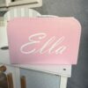 ELLA - MIMIO Dětský kufřík se jménem růžový 30cm
