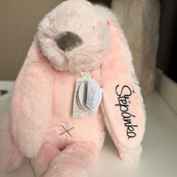 ŠTĚPÁNKA- HAPPY HORSE Králíček Richie Růžový 38 cm