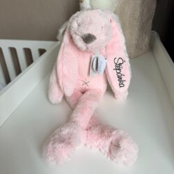 ŠTĚPÁNKA- HAPPY HORSE Králíček Richie Růžový 38 cm