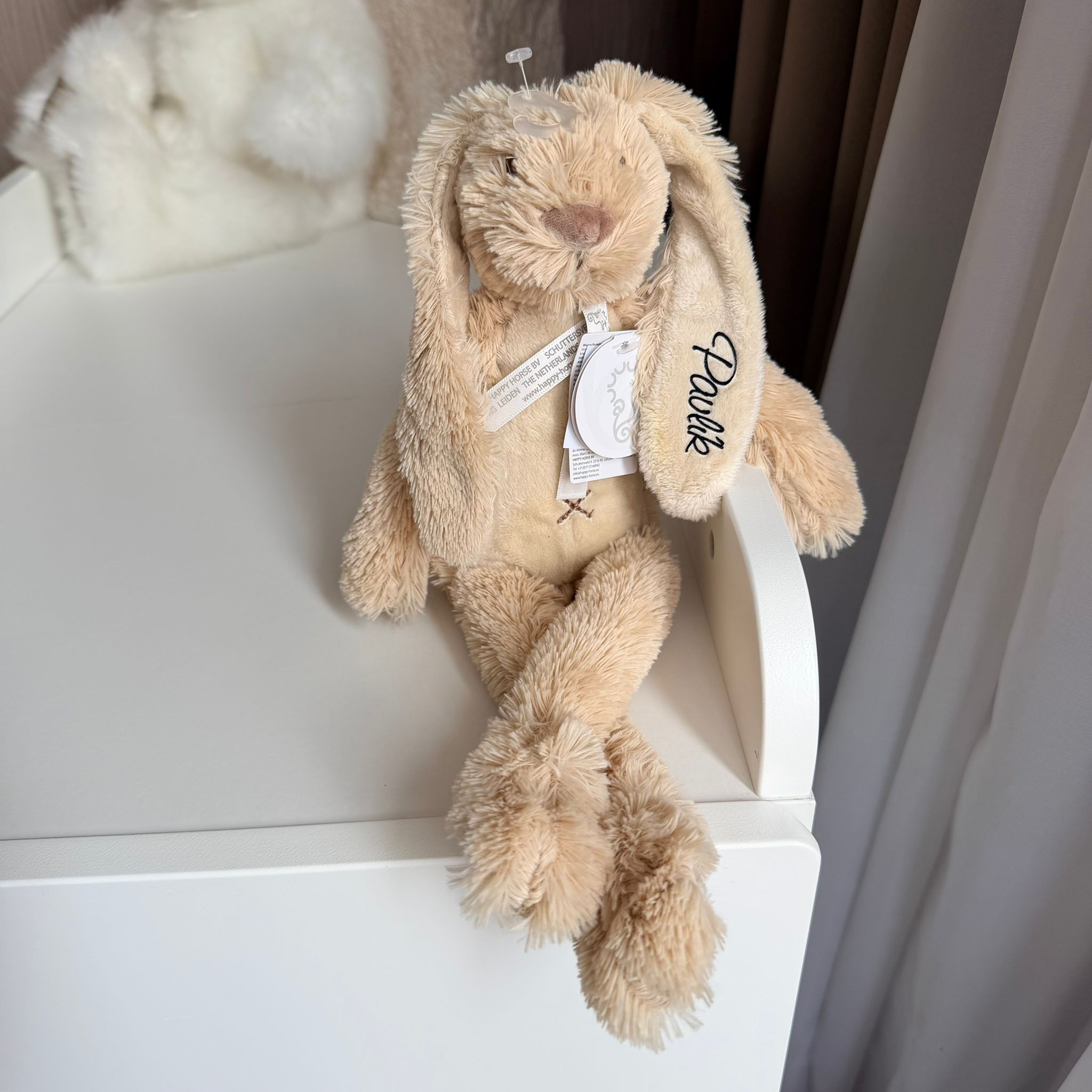 PAVLÍK - HAPPY HORSE Králíček Richie Béžový 28cm