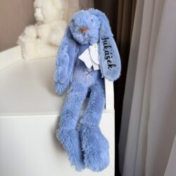 LUKÁŠEK- HAPPY HORSE Králíček Richie sytě modrý 28cm